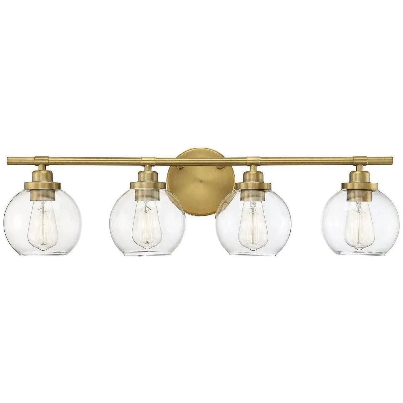 Savoy House - Carson Four Light Bath Bar - 8-4050-4-322 | Montreal Lighting & Hardware