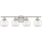 Savoy House - Carson Four Light Bath Bar - 8-4050-4-SN | Montreal Lighting & Hardware