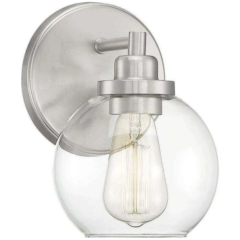 Savoy House - Carson One Light Bath - 9-4050-1-SN | Montreal Lighting & Hardware