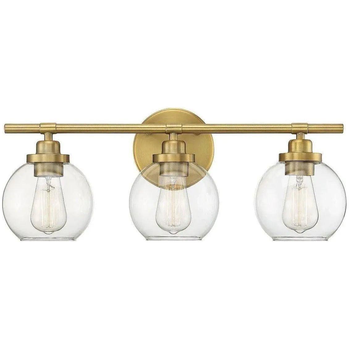 Savoy House - Carson Three Light Bath Bar - 8-4050-3-322 | Montreal Lighting & Hardware