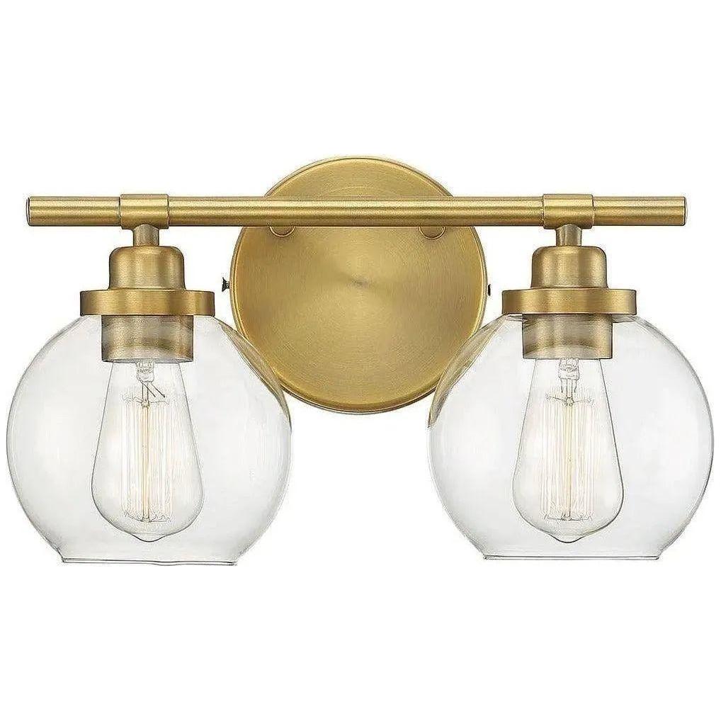 Savoy House - Carson Two Light Bath Bar - 8-4050-2-322 | Montreal Lighting & Hardware