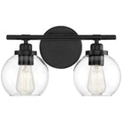 Savoy House - Carson Two Light Bath Bar - 8-4050-2-BK | Montreal Lighting & Hardware