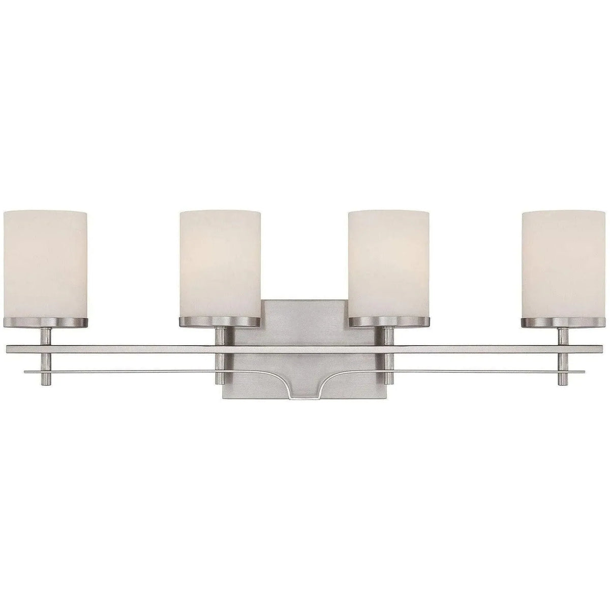 Savoy House - Colton Four Light Bath Bar - 8-338-4-SN | Montreal Lighting & Hardware