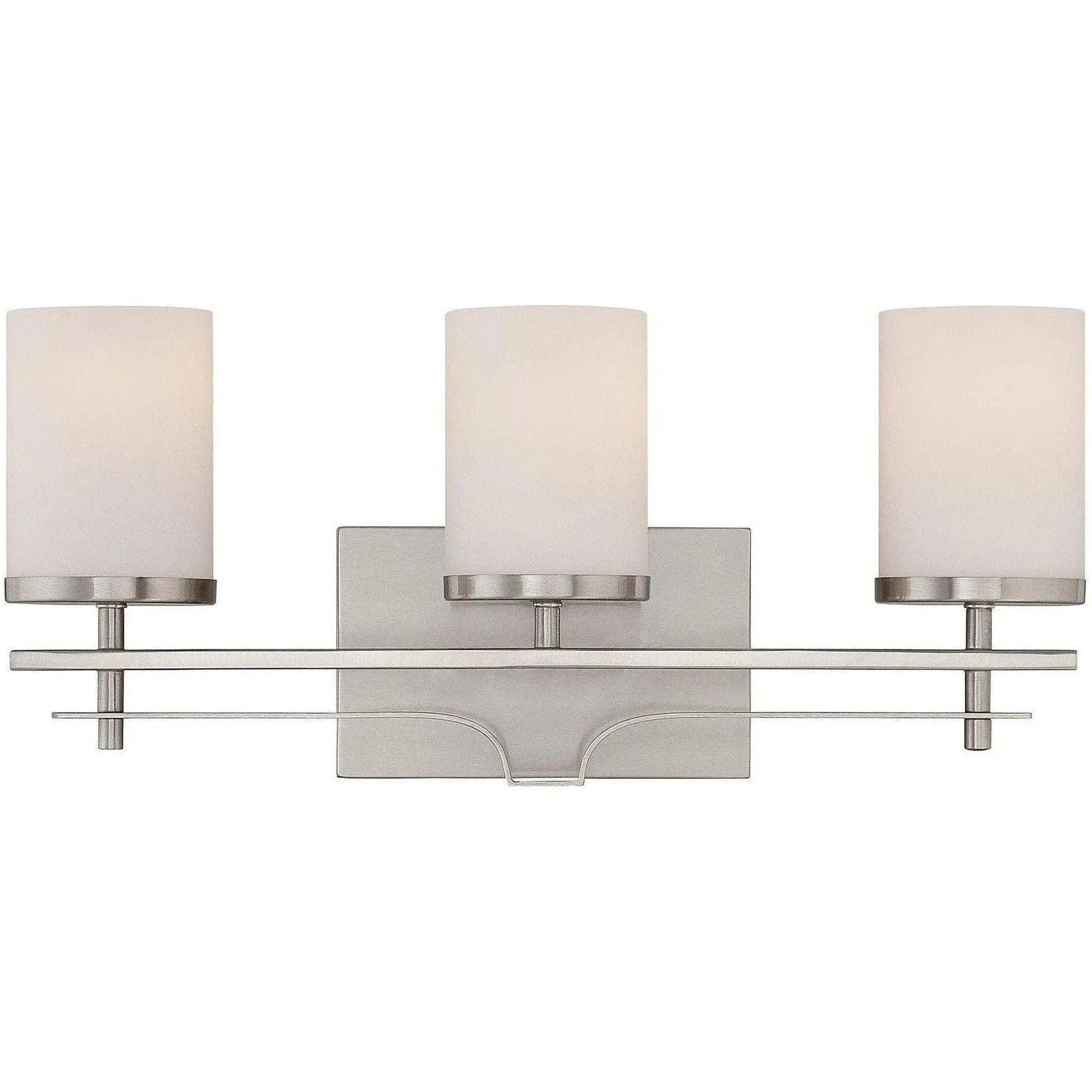 Savoy House - Colton Three Light Bath Bar - 8-338-3-SN | Montreal Lighting & Hardware