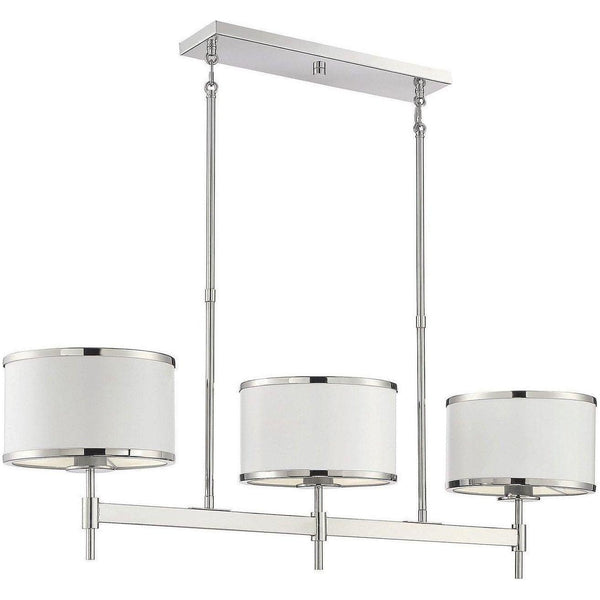 Delphi Three Light Linear Chandelier