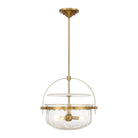 Savoy House - Denmar Convertible Semi-Flush/Pendant - 6-4723-4-11 | Montreal Lighting & Hardware
