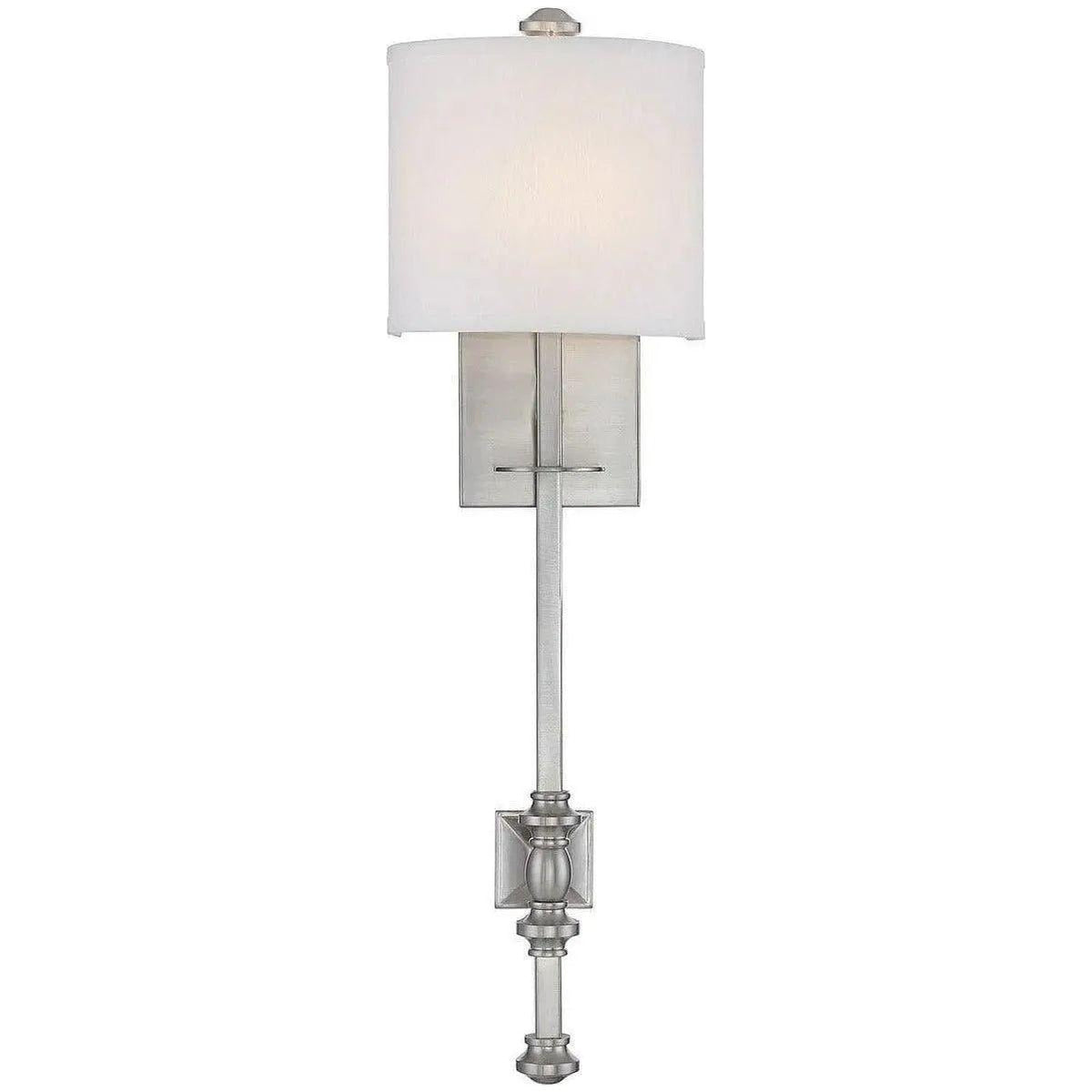 Savoy House - Devon One Light Wall Sconce - 9-7140-1-SN | Montreal Lighting & Hardware