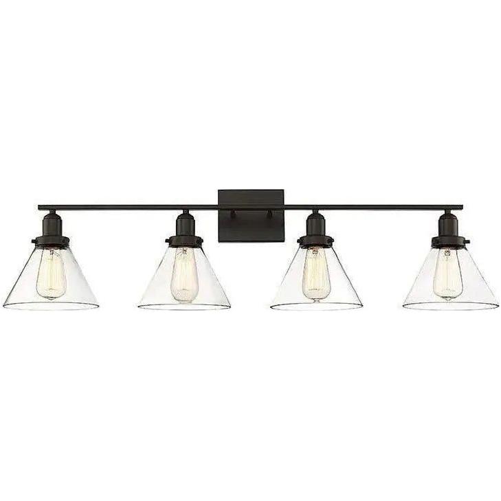 Savoy House - Drake Four Light Bath Bar - 8-9130-4-13 | Montreal Lighting & Hardware