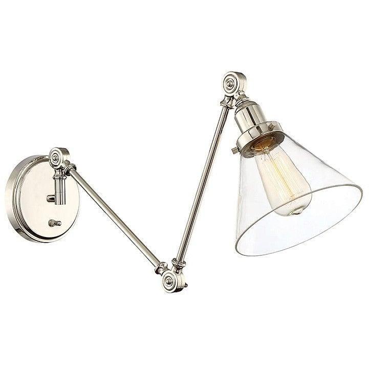 Savoy House - Drake One Light Wall Sconce - 9-9131CP-1-109 | Montreal Lighting & Hardware