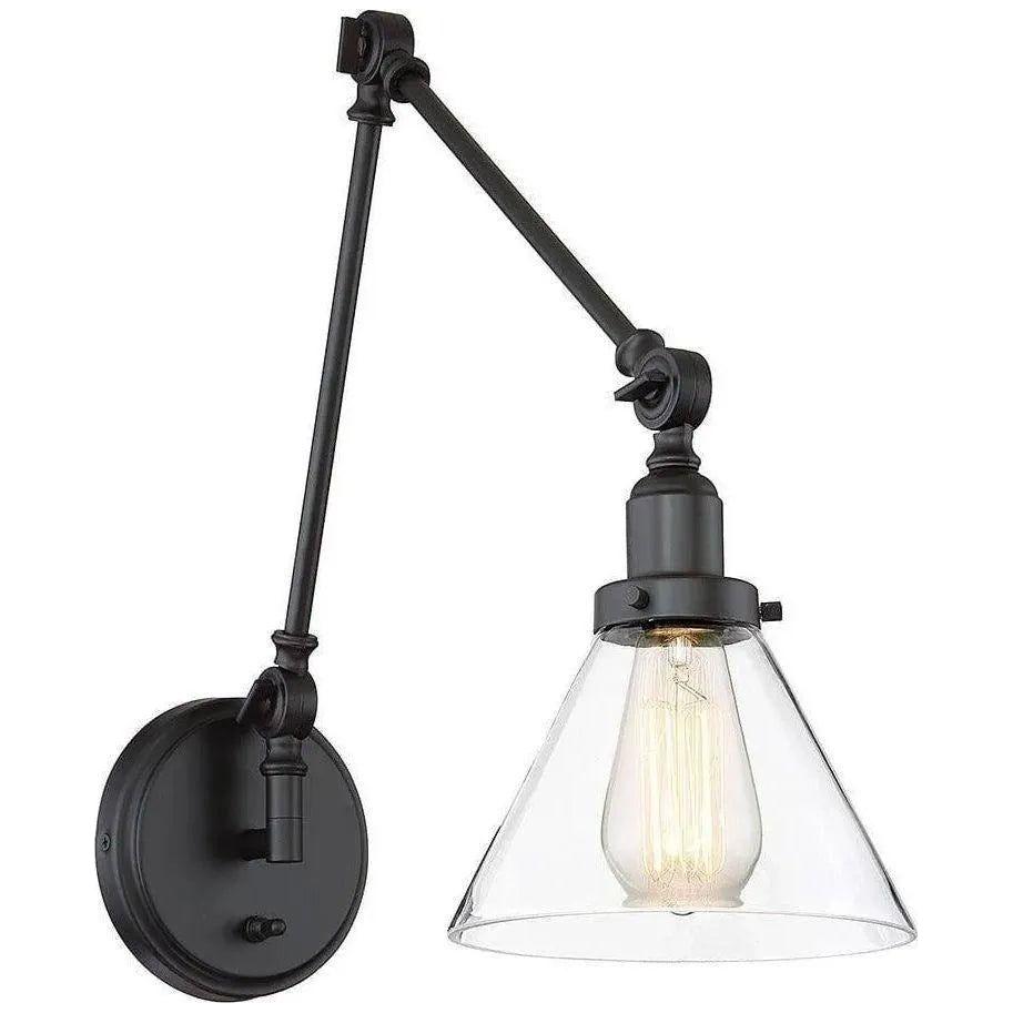 Savoy House - Drake One Light Wall Sconce - 9-9131CP-1-13 | Montreal Lighting & Hardware