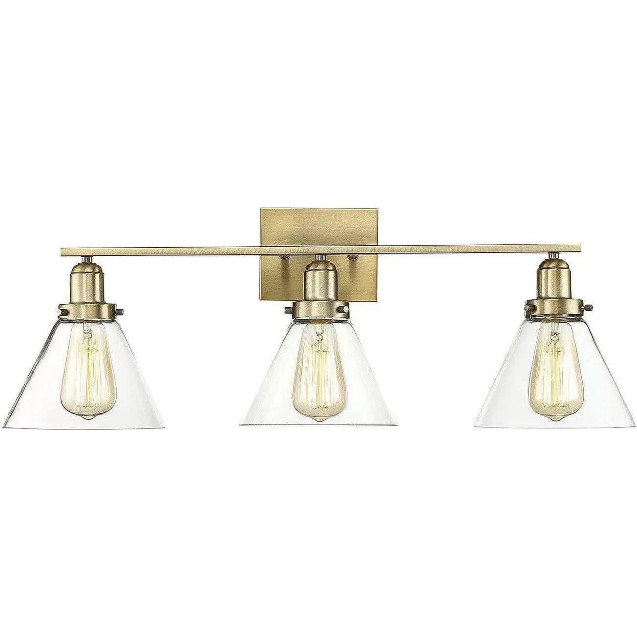 Savoy House - Drake Three Light Bath Bar - 8-9130-3-322 | Montreal Lighting & Hardware