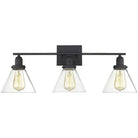 Savoy House - Drake Three Light Bath Bar - 8-9130-3-BK | Montreal Lighting & Hardware