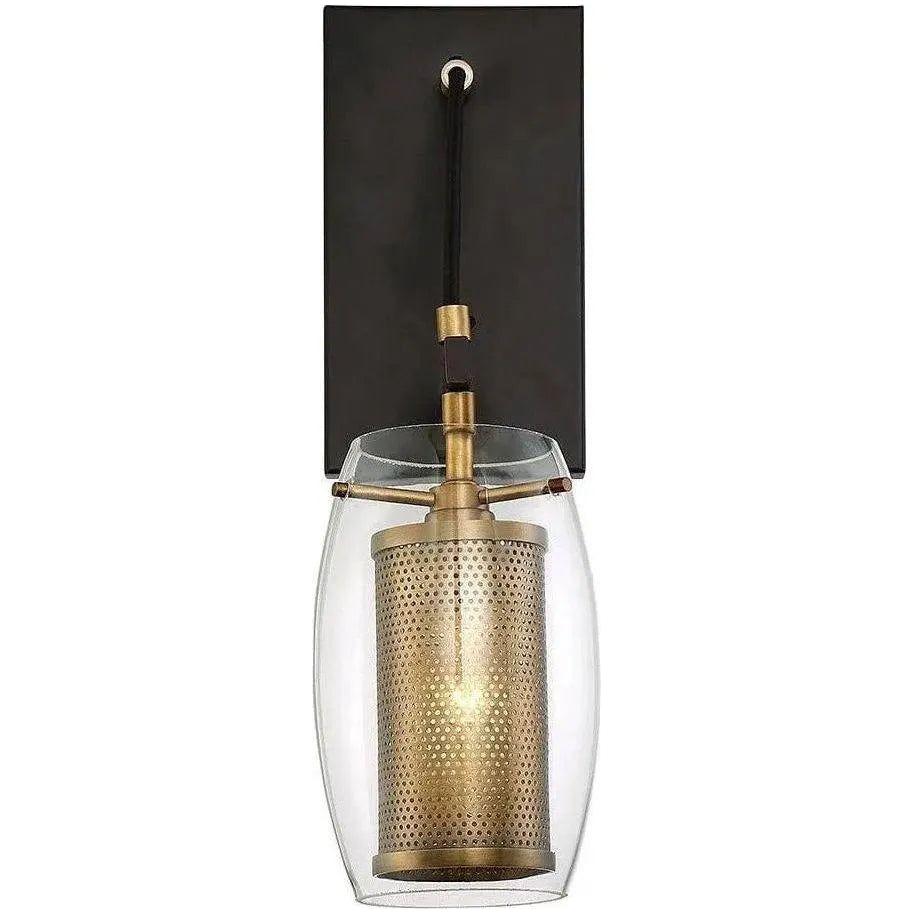 Savoy House - Dunbar One Light Wall Sconce - 9-9065-1-95 | Montreal Lighting & Hardware