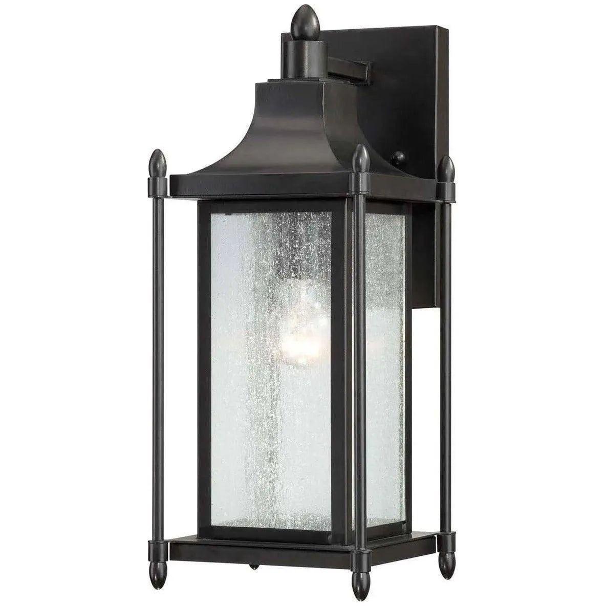 Savoy House - Dunnmore One Light Wall Mount - 5-3451-BK | Montreal Lighting & Hardware