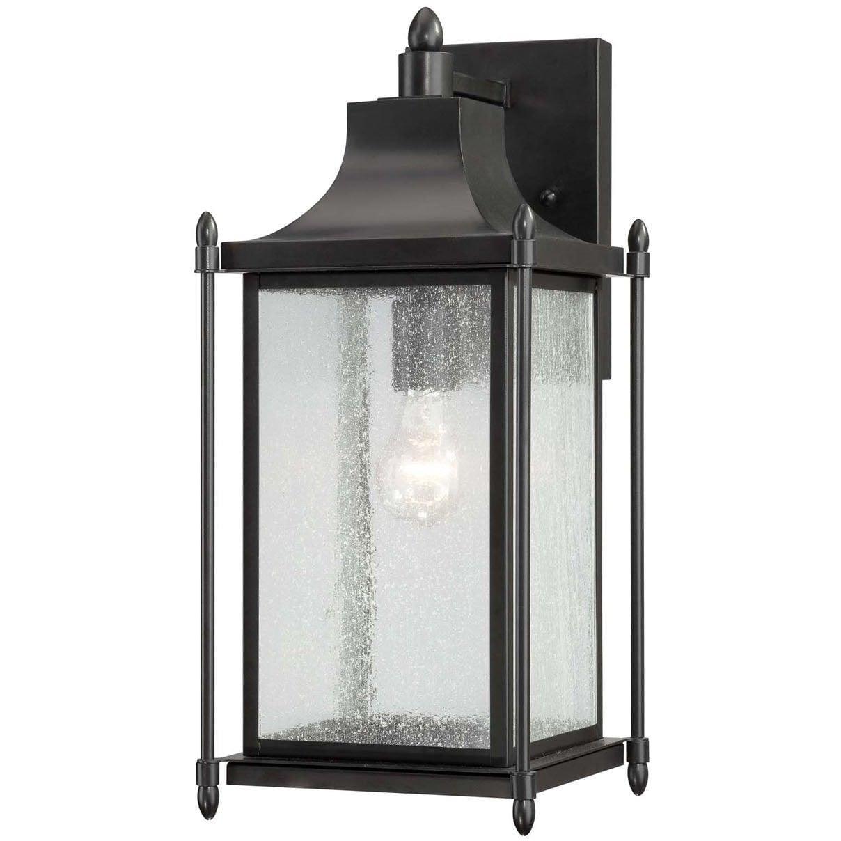 Savoy House - Dunnmore One Light Wall Mount - 5-3452-BK | Montreal Lighting & Hardware