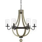 Savoy House - Eden Six Light Outdoor Chandelier - 1-2100-6-70 | Montreal Lighting & Hardware