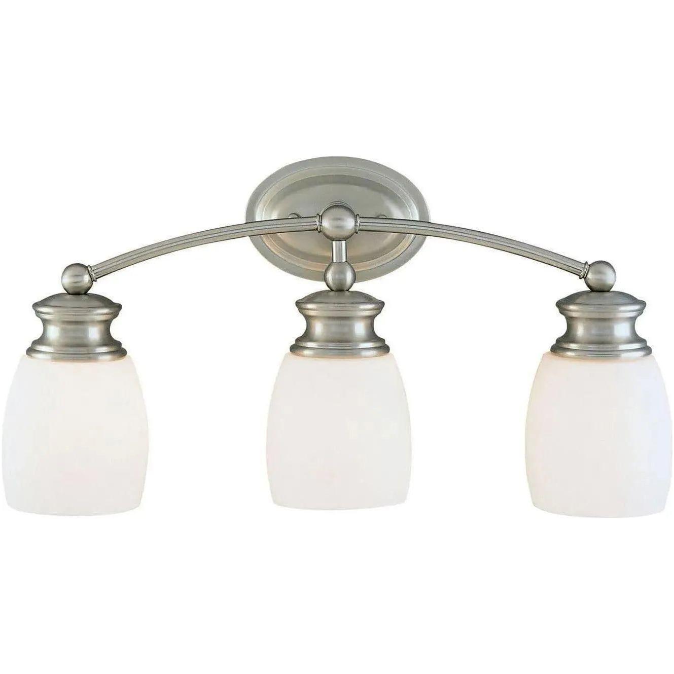 Savoy House - Elise Three Light Bath Bar - 8-9127-3-SN | Montreal Lighting & Hardware