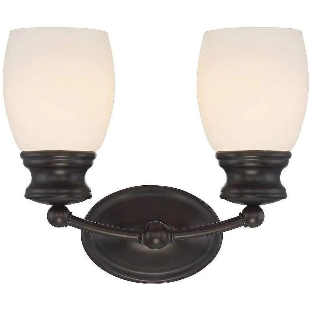 Savoy House - Elise Two Light Bath Bar - 8-9127-2-13 | Montreal Lighting & Hardware