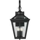 Savoy House - Ellijay Four Light Outdoor Wall Lantern - 5-142-BK | Montreal Lighting & Hardware