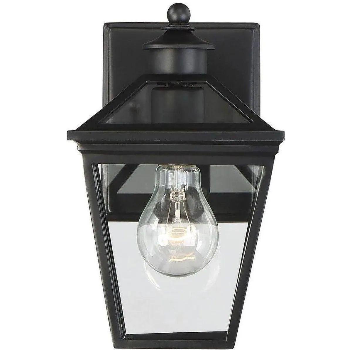 Savoy House - Ellijay One Light Wall Mount - 5-140-BK | Montreal Lighting & Hardware