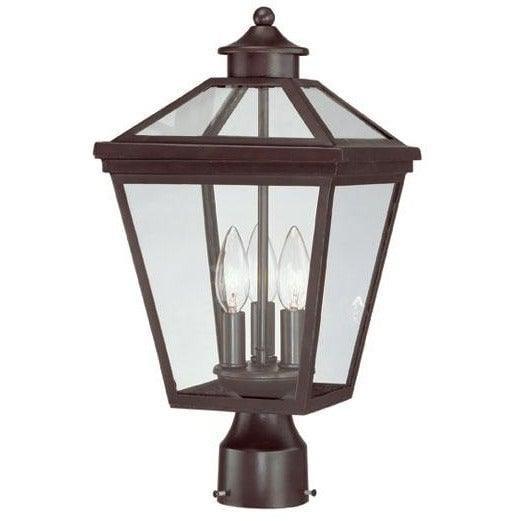 Savoy House - Ellijay Three Light Post Lantern - 5-147-13 | Montreal Lighting & Hardware