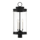 Savoy House - Englewood Outdoor Post Lantern - 5-902-BK | Montreal Lighting & Hardware