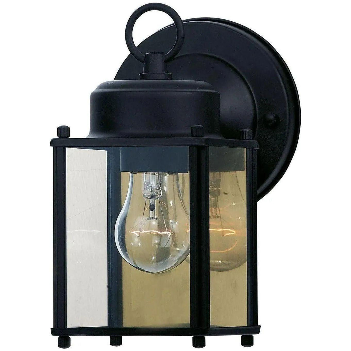 Savoy House - Exteriors One Light Outdoor Wall Lantern - 5-1161-BK | Montreal Lighting & Hardware