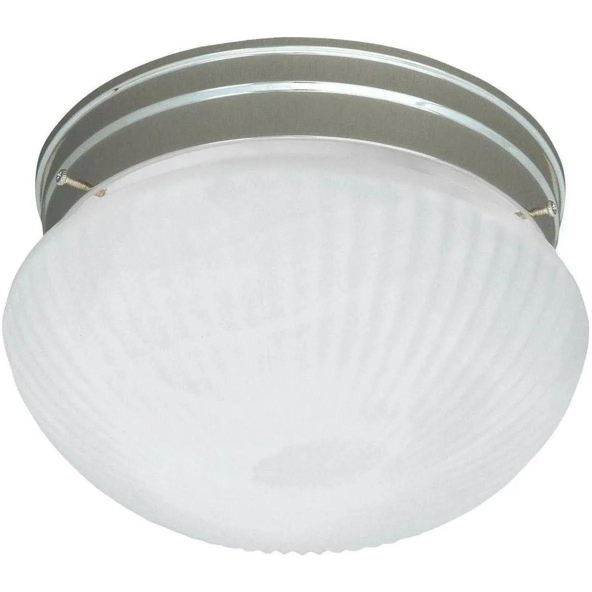Savoy House - Flush Mount One Light Flush Mount - 6-400-7-SN | Montreal Lighting & Hardware