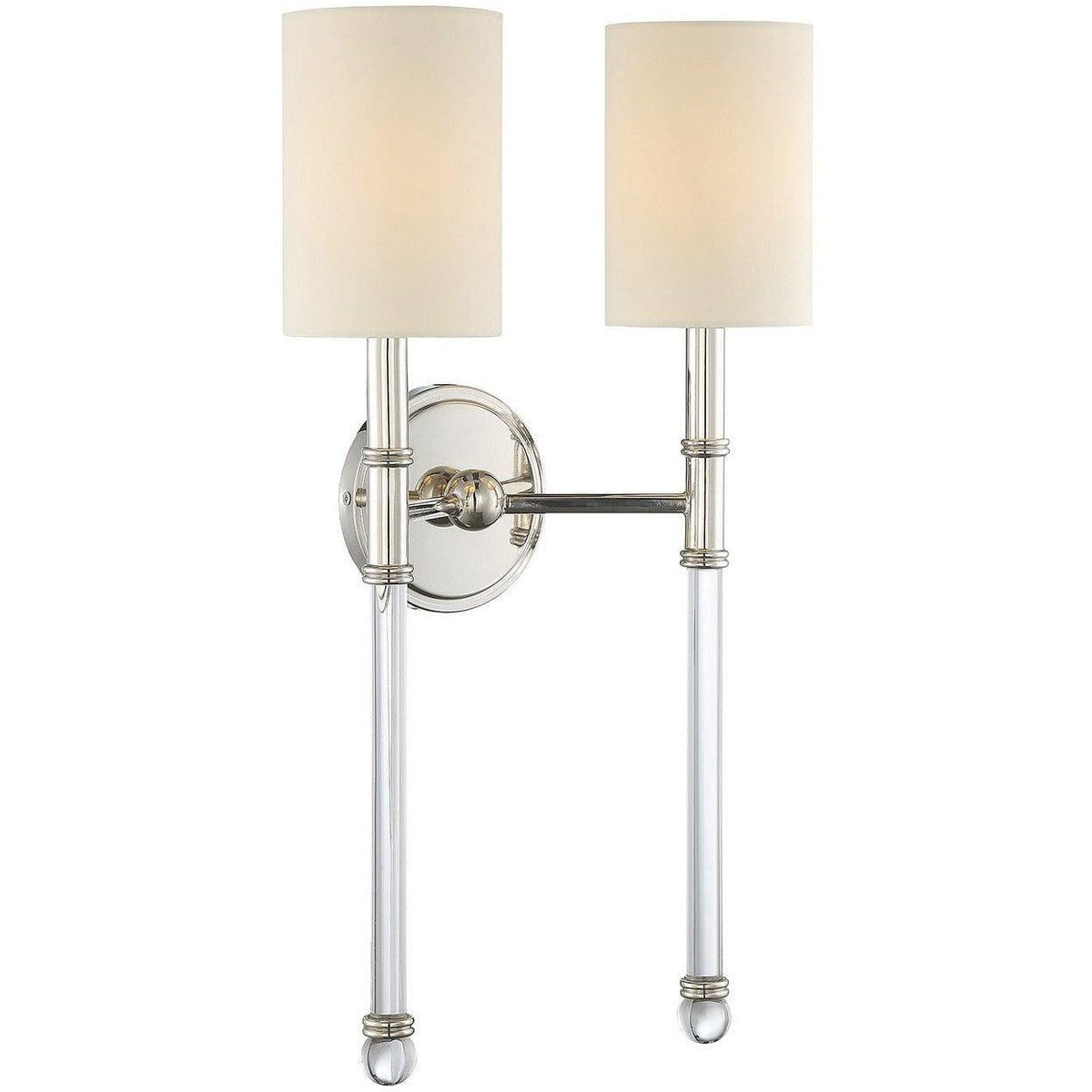 Savoy House - Fremont Two Light Wall Sconce - 9-103-2-109 | Montreal Lighting & Hardware