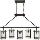 Savoy House - Glenwood Five Light Linear Chandelier - 1-3043-5-13 | Montreal Lighting & Hardware