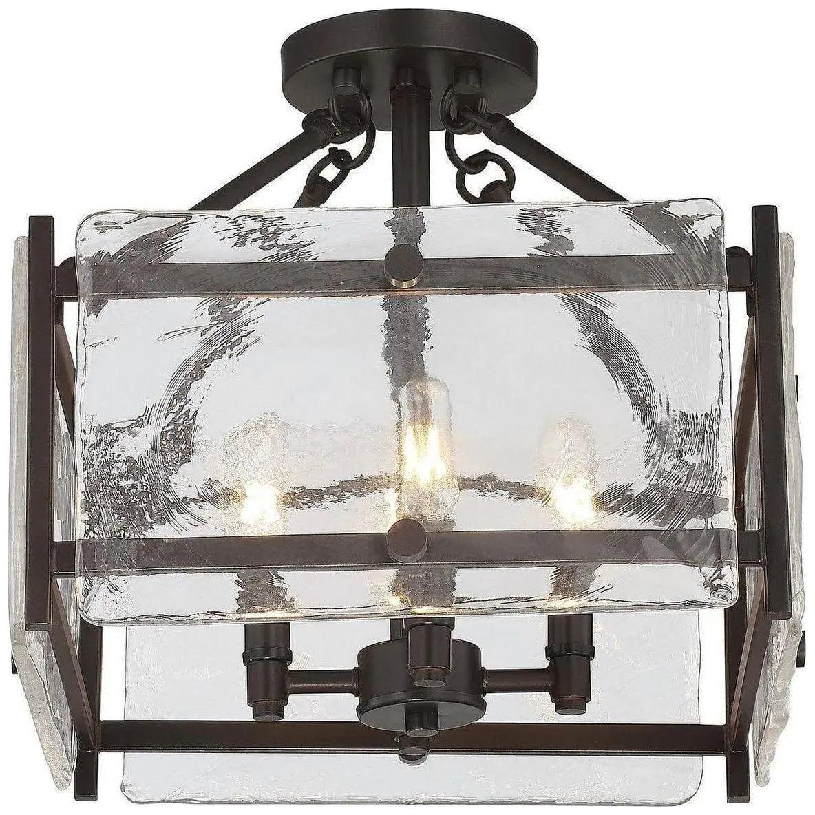 Savoy House - Glenwood Four Light Semi-Flush Mount - 6-3042-4-13 | Montreal Lighting & Hardware