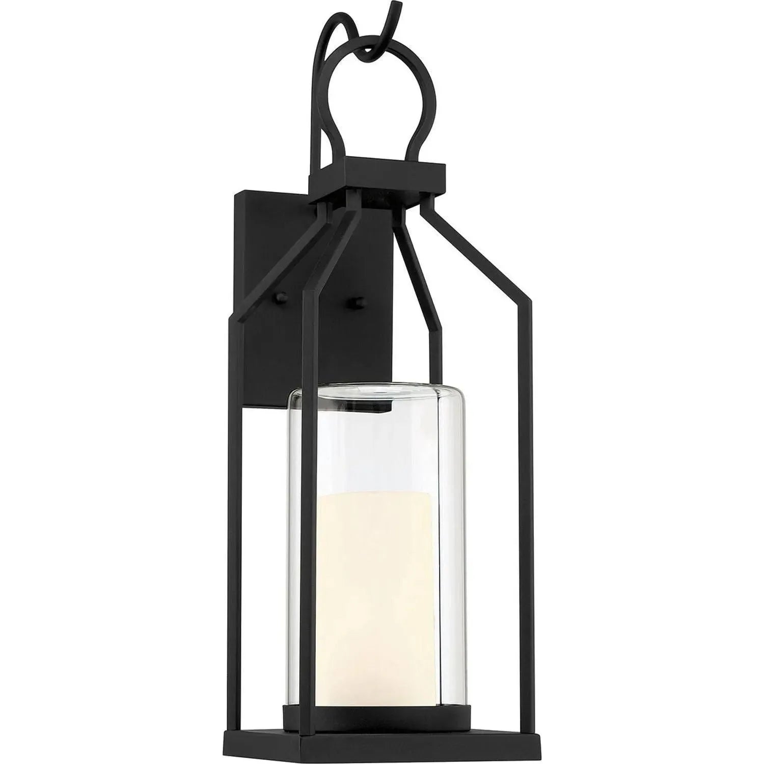 Savoy House - Hamilton Outdoor Wall Lantern - 5-1985-BK | Montreal Lighting & Hardware