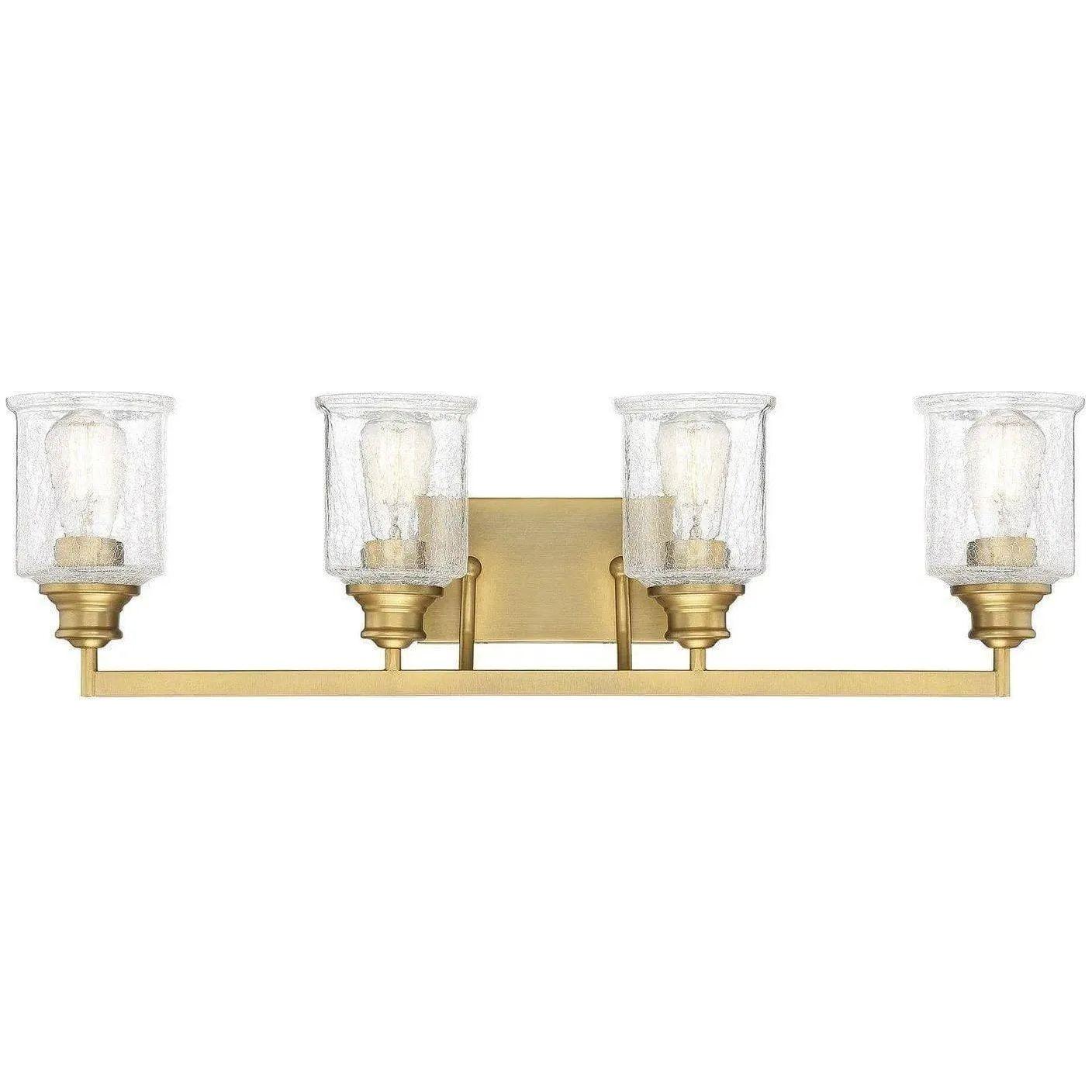 Savoy House - Hampton Four Light Bath Bar - 8-1972-4-322 | Montreal Lighting & Hardware