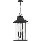 Savoy House - Hancock Three Light Outdoor Pendant - 5-453-BK | Montreal Lighting & Hardware