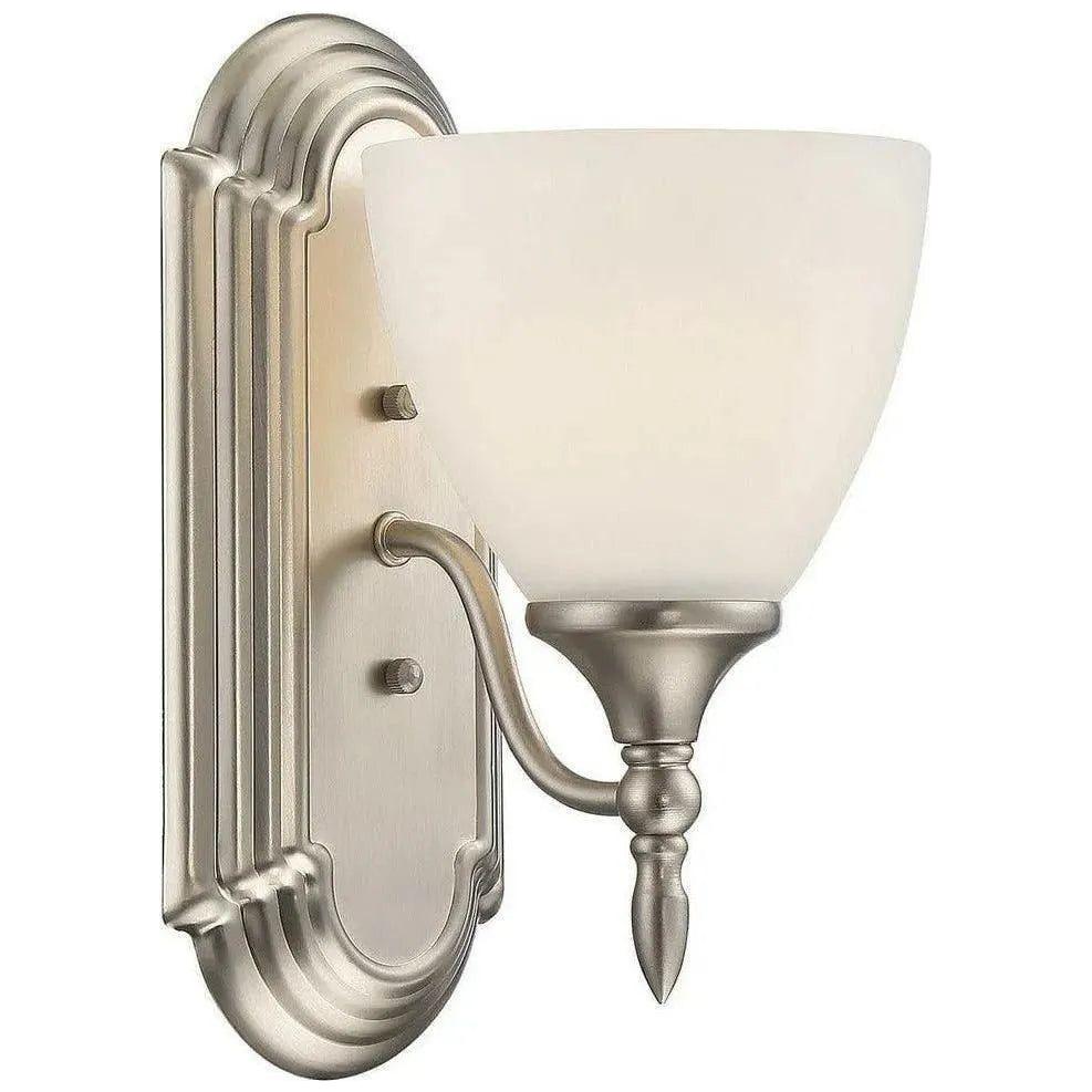 Savoy House - Herndon One Light Wall Sconce - 9-1007-1-SN | Montreal Lighting & Hardware