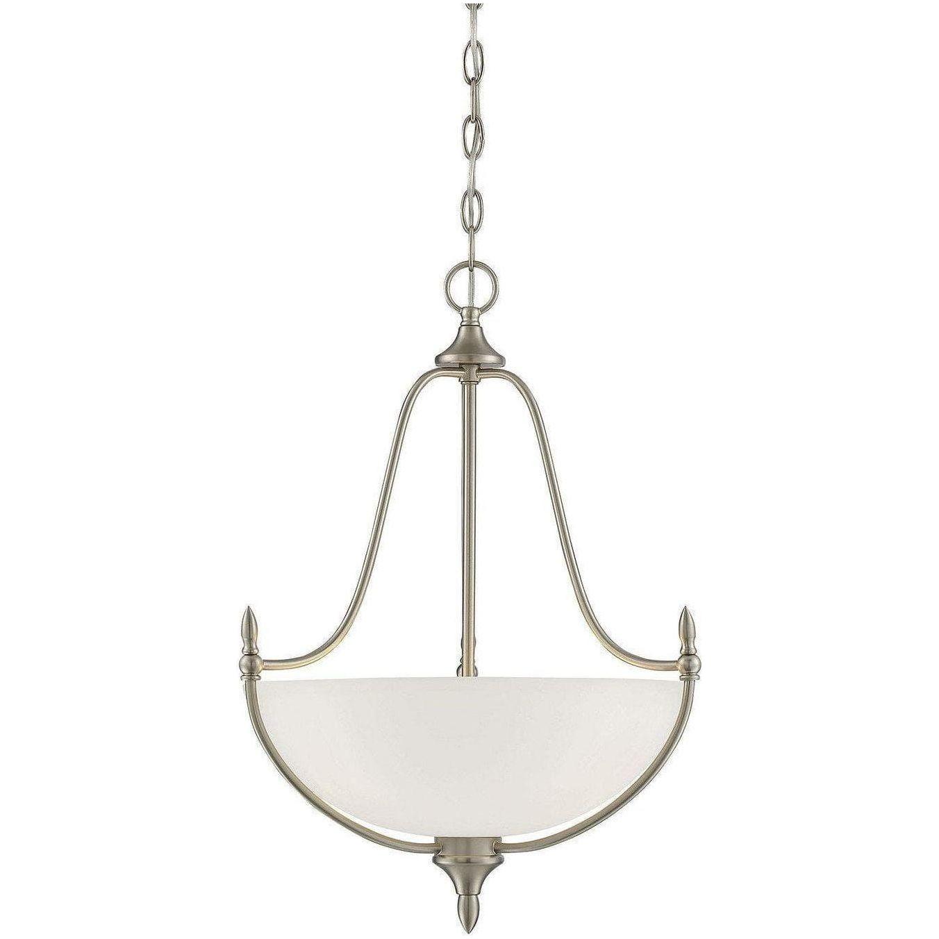 Savoy House - Herndon Three Light Pendant - 7-1004-3-SN | Montreal Lighting & Hardware