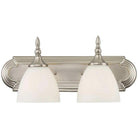 Savoy House - Herndon Two Light Bath Bar - 8-1007-2-SN | Montreal Lighting & Hardware