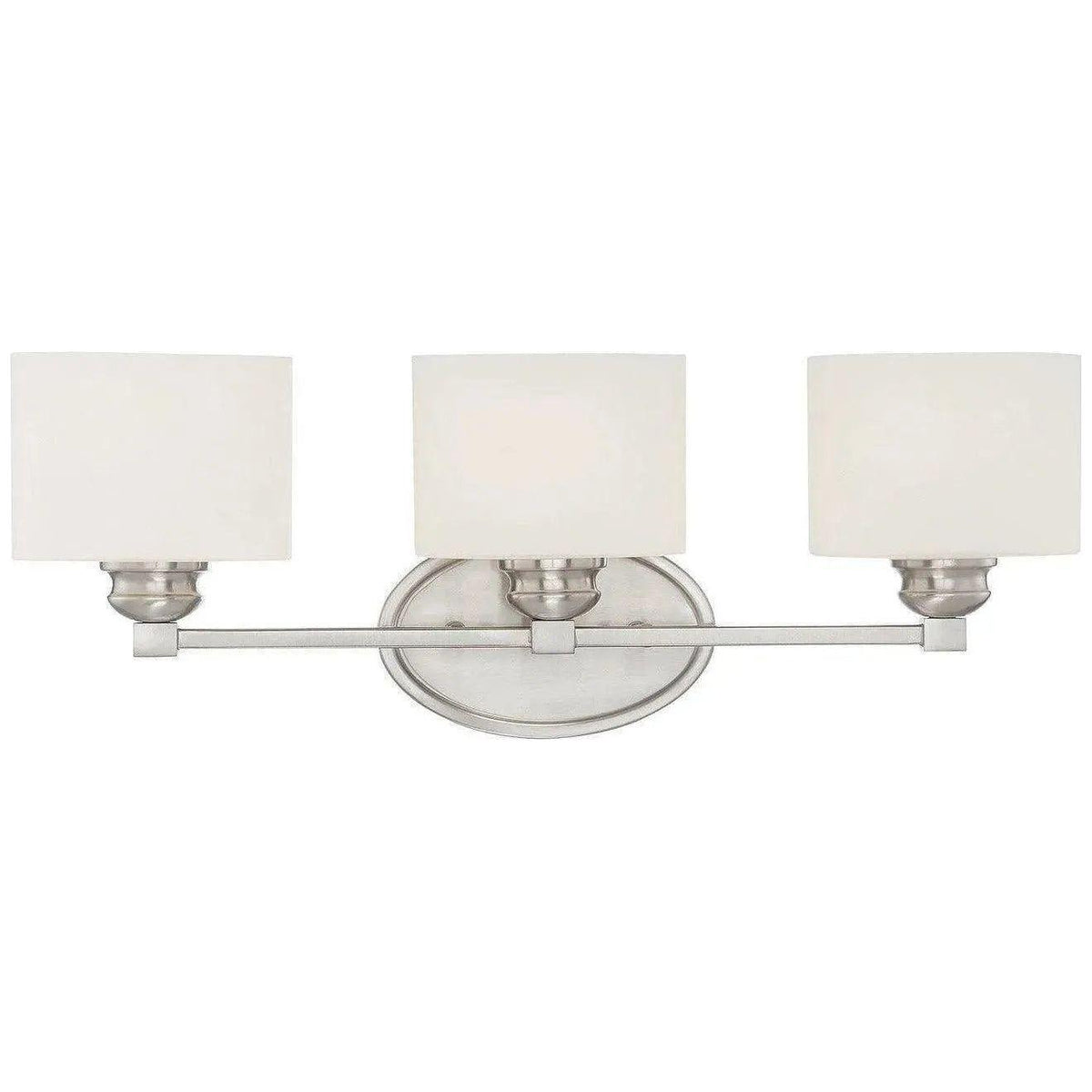 Savoy House - Kane Three Light Bath Bar - 8-890-3-SN | Montreal Lighting & Hardware