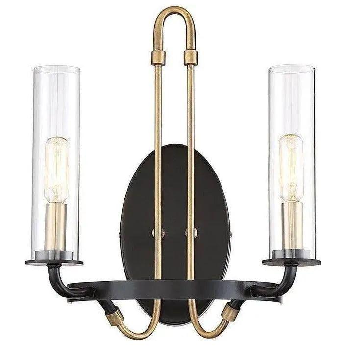 Savoy House - Kearney Two Light Wall Sconce - 9-8073-2-51 | Montreal Lighting & Hardware