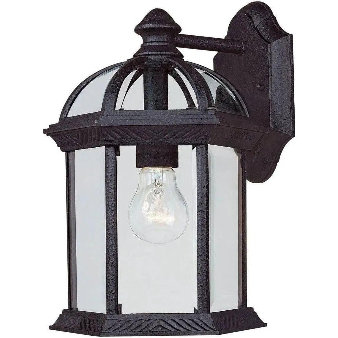 Savoy House - Kensington One Light Wall Mount - 5-0634-BK | Montreal Lighting & Hardware