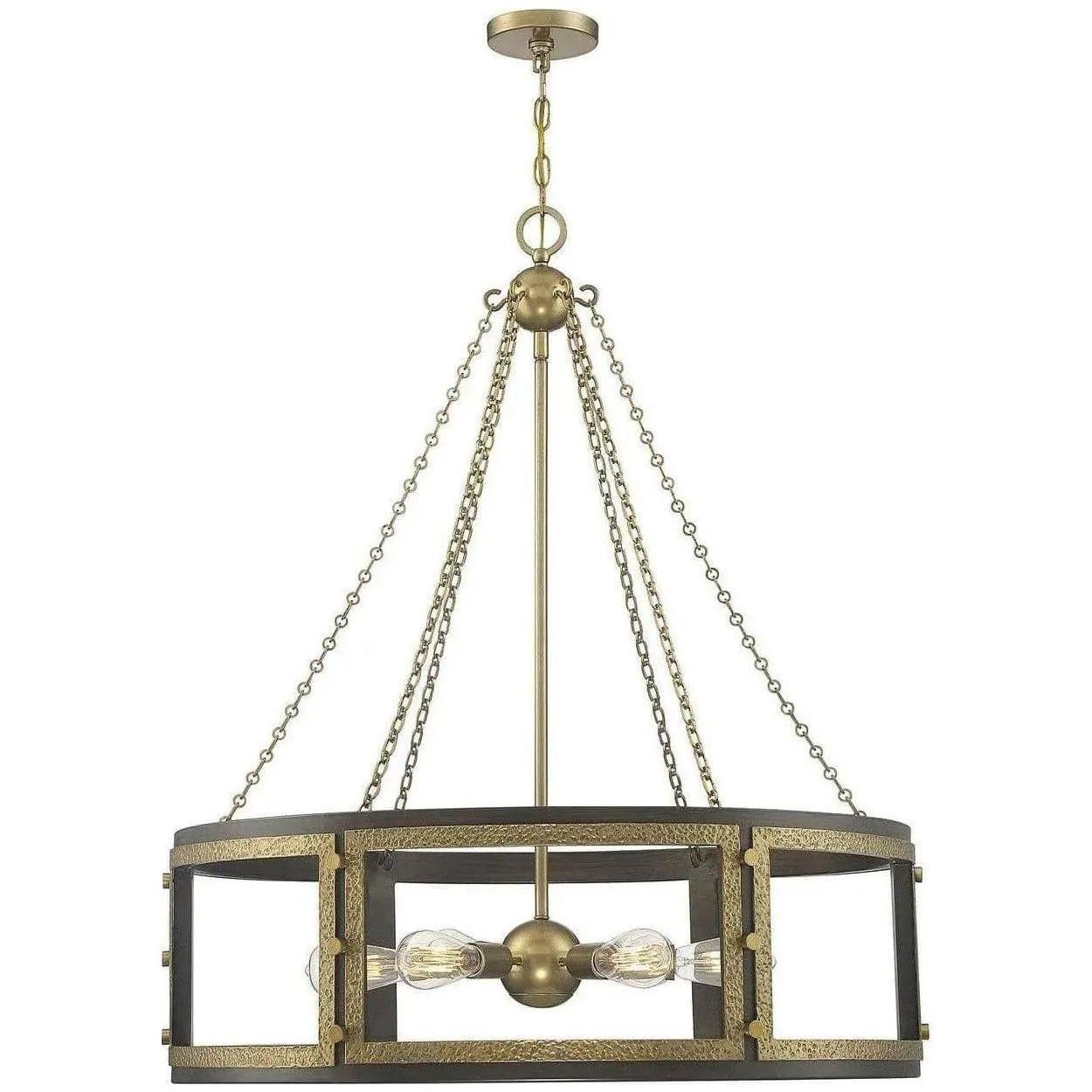 Savoy House - Lakefield Six Light Pendant - 1-1491-6-170 | Montreal Lighting & Hardware