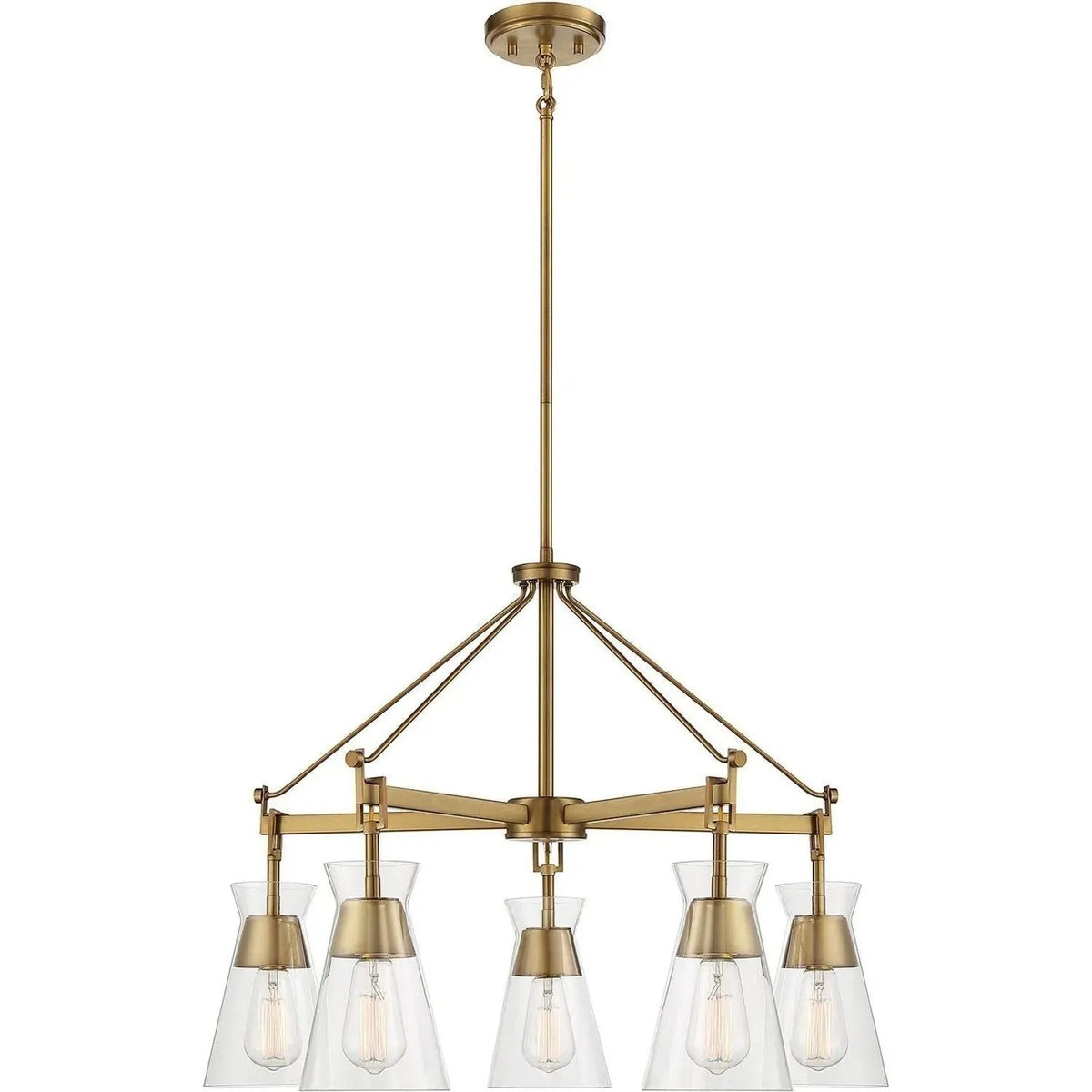 Savoy House - Lakewood Chandelier - 1-1832-5-322 | Montreal Lighting & Hardware