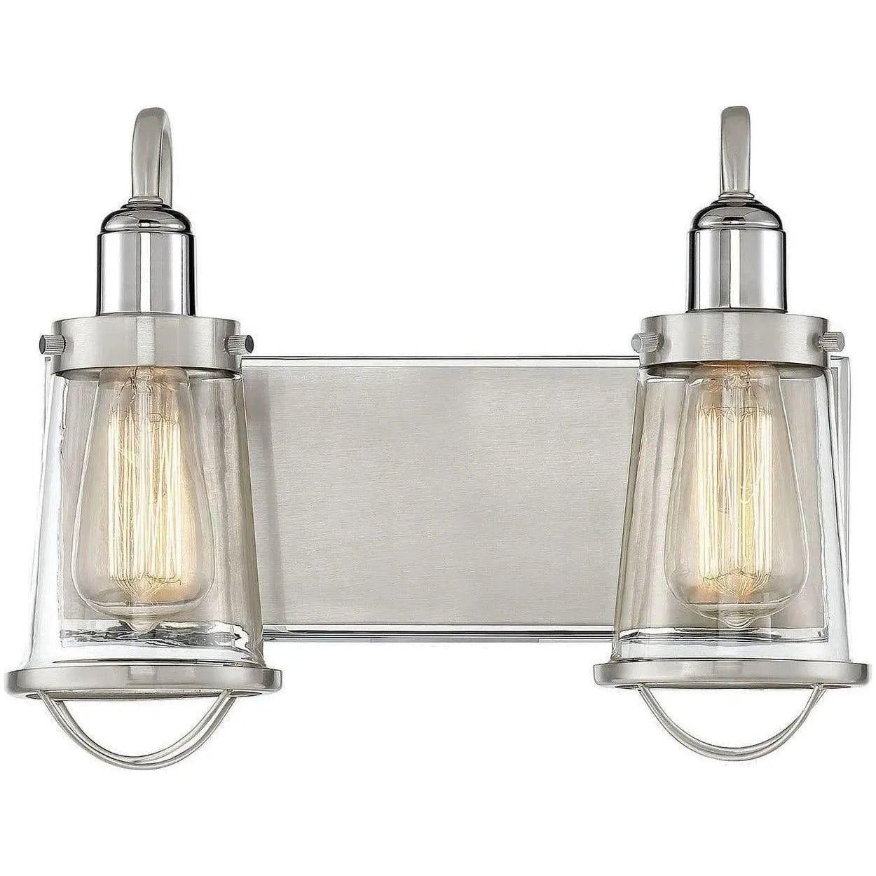 Savoy House - Lansing Two Light Bath Bar - 8-1780-2-111 | Montreal Lighting & Hardware