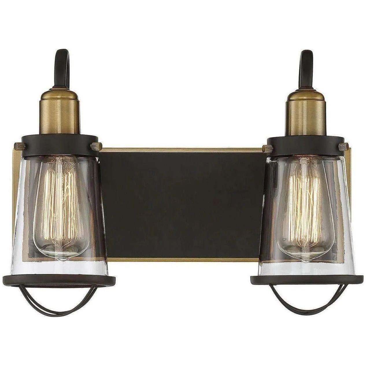 Savoy House - Lansing Two Light Bath Bar - 8-1780-2-111 | Montreal Lighting & Hardware