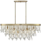 Savoy House - Livorno Eight Light Linear Chandelier - 1-1847-8-127 | Montreal Lighting & Hardware