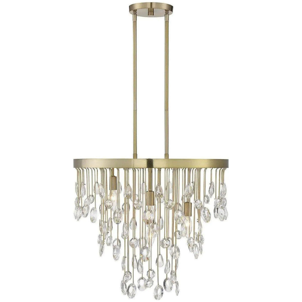 Savoy House - Livorno Four Light Chandelier - 1-1846-4-127 | Montreal Lighting & Hardware