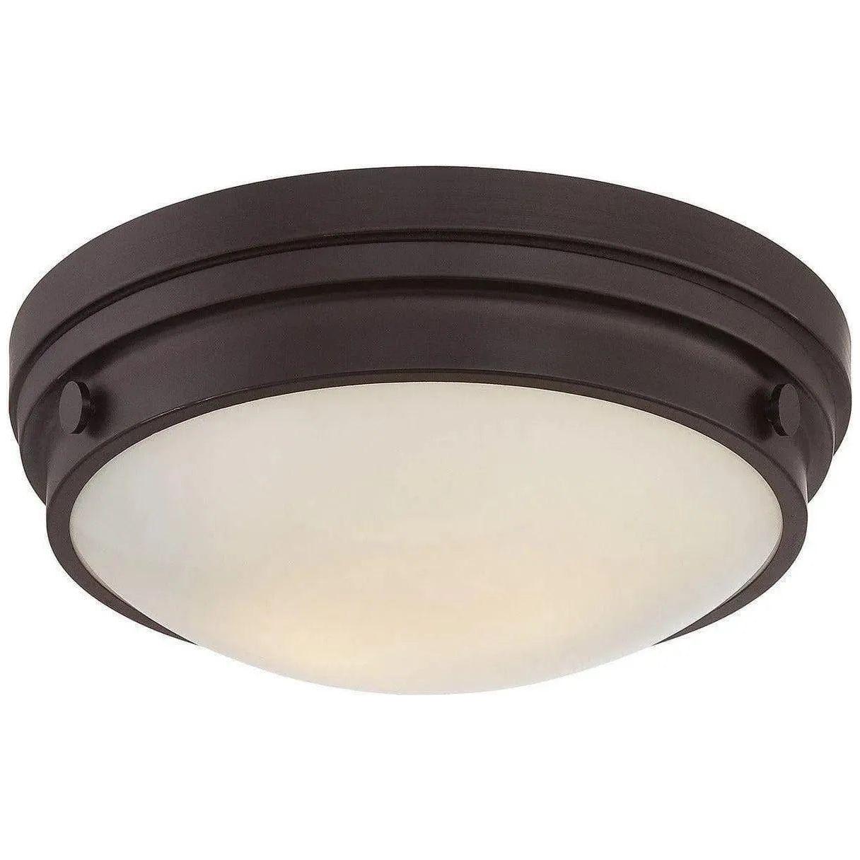 Savoy House - Lucerne Two Light Flush Mount - 6-3350-14-13 | Montreal Lighting & Hardware