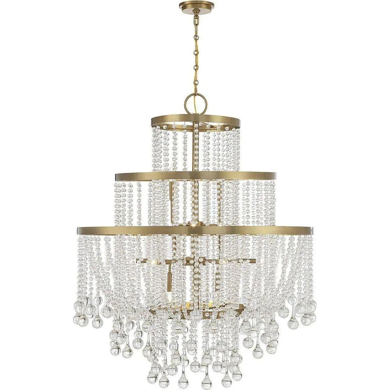 Savoy House - Luna Chandelier - 1-1868-15-322 | Montreal Lighting & Hardware