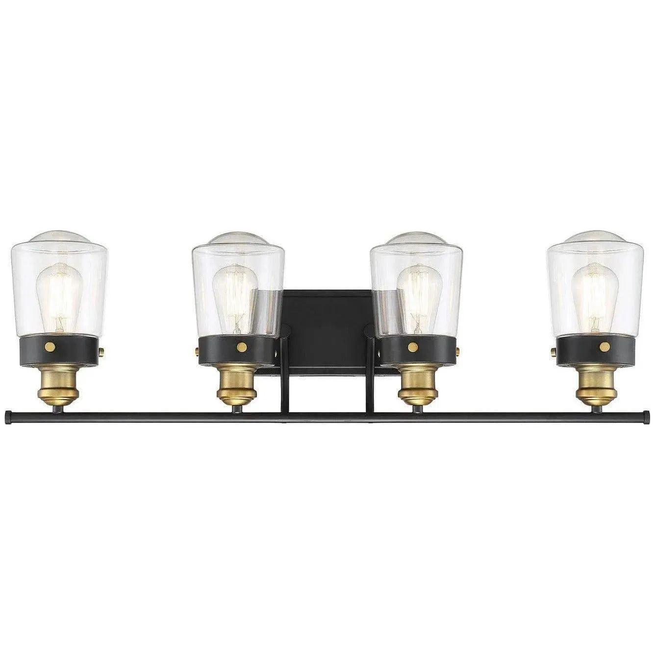 Savoy House - Macauley Four Light Bath Bar - 8-2069-4-51 | Montreal Lighting & Hardware