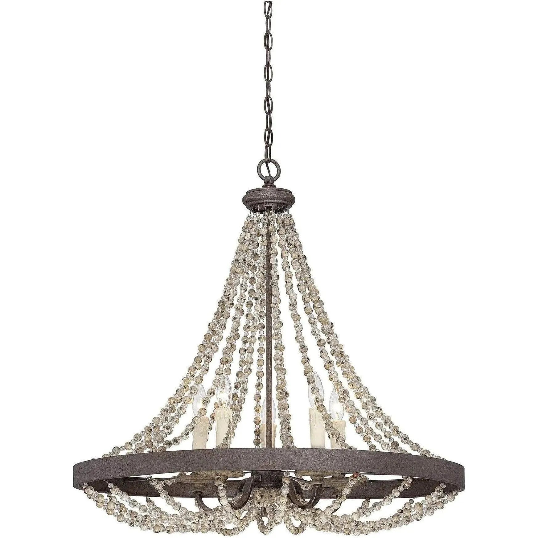 Savoy House - Mallory Five Light Pendant - 7-7406-5-39 | Montreal Lighting & Hardware